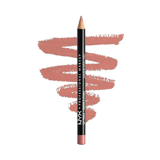 NYX PROFESSIONAL MAKEUP Slim Lip Pencil, Long-Lasting Creamy Lip