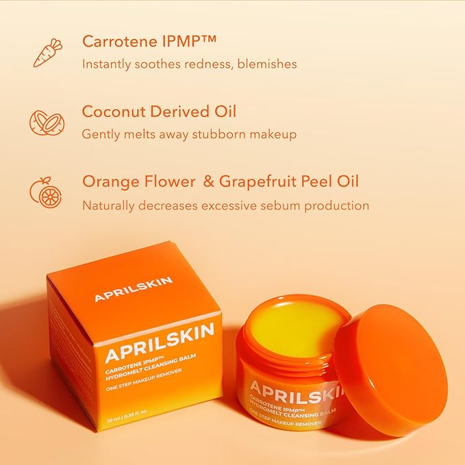 Aprilskin Carrotene IPMP Hydromelt Double Cleansing Makeup Remover Cleansing