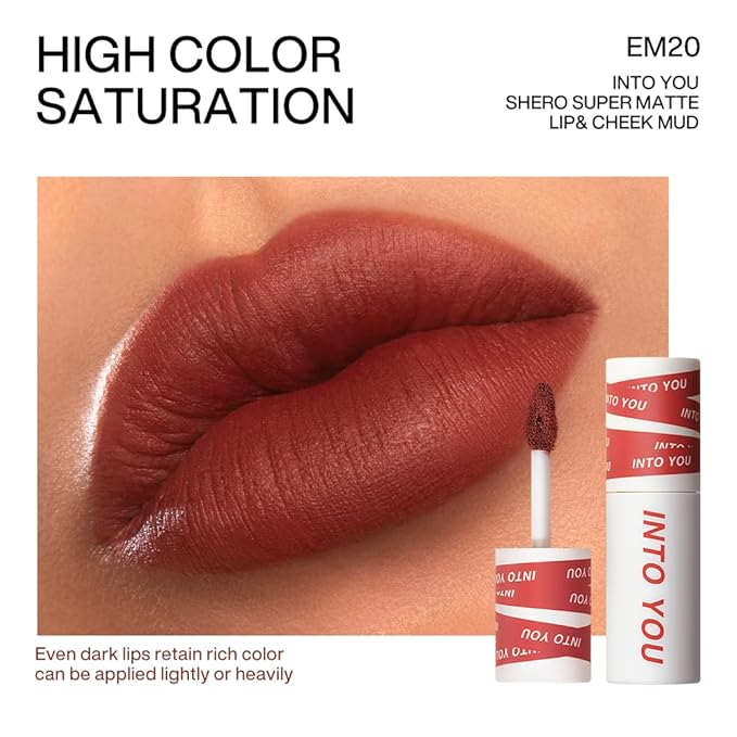 INTO YOU Lipstick For Women, Velvet Matte Finish Lipstick