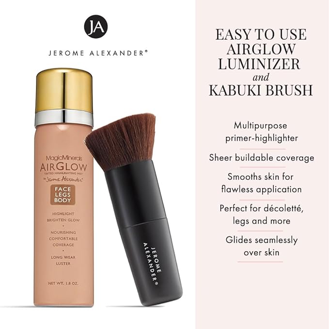 Jerome Alexander MagicMinerals AirGlow Tinted Highlighting Night Mist,