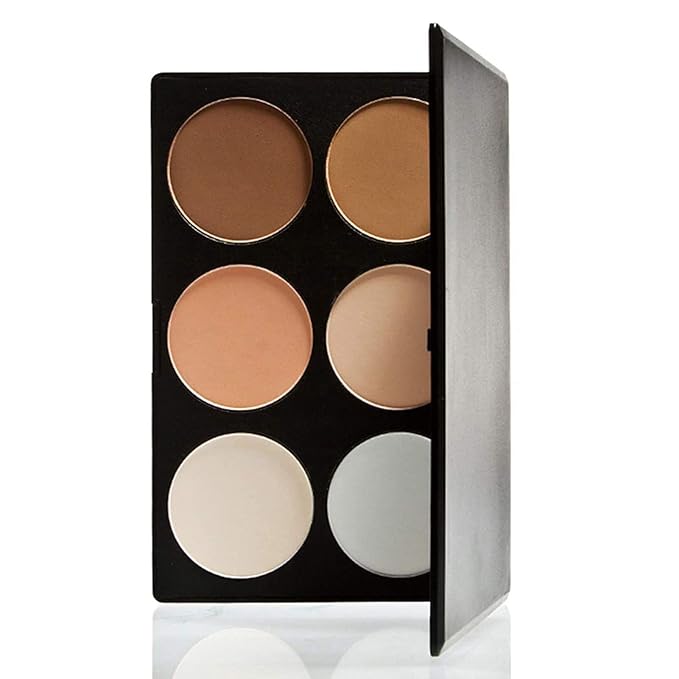 Contour Face Powder Kit Base Foundation Corrector Palette Face