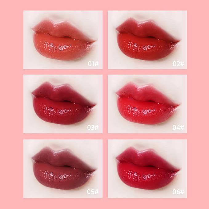 Eakroo 6 Colors Lip Tint Stain Mini Liquid Lip