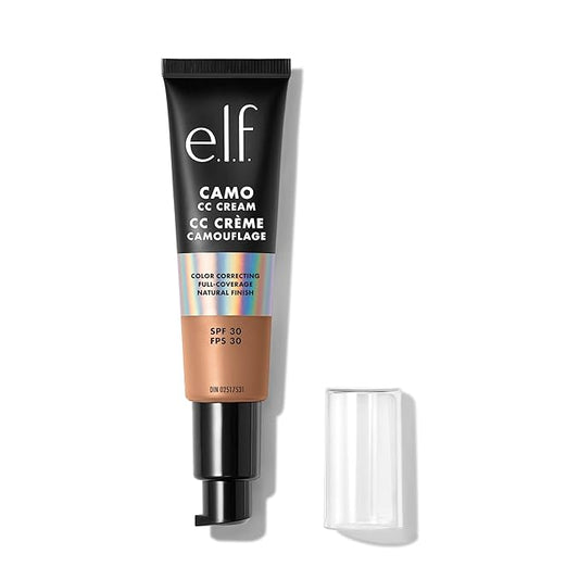 e.l.f. Camo CC Cream, Color Correcting Medium-To-Full Coverage N, (30g) 1.05 Oz