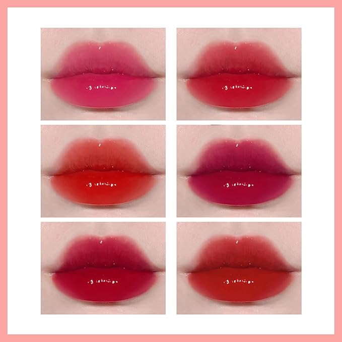 Eakroo 6 Colors Lip Tint Stain Mini Liquid Lip