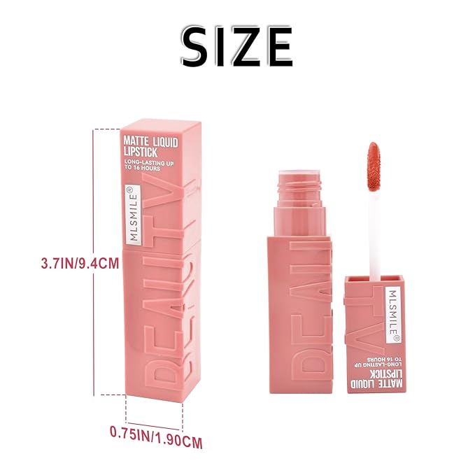 Matte Lipstick Waterproof and Smudge Proof Long