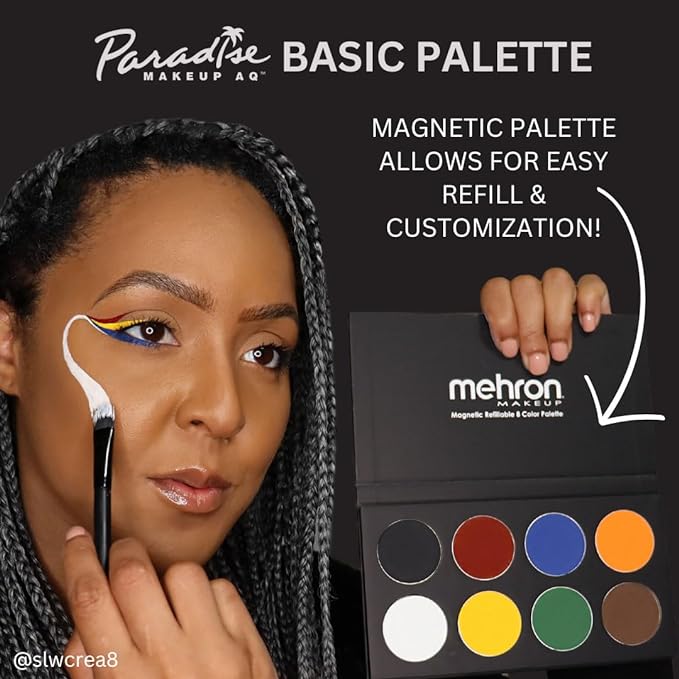 Mehron Makeup Paradise Makeup AQ 8 Color Basic