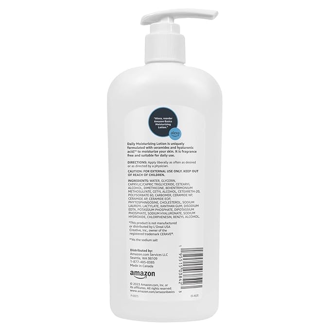 Amazon Basics Daily Moisturizing Lotion