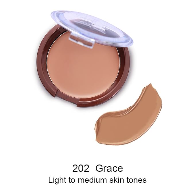 MAEPEOR Matte Bronzer 6 Colors Cream Contour Palette Makeup (race) 02 G