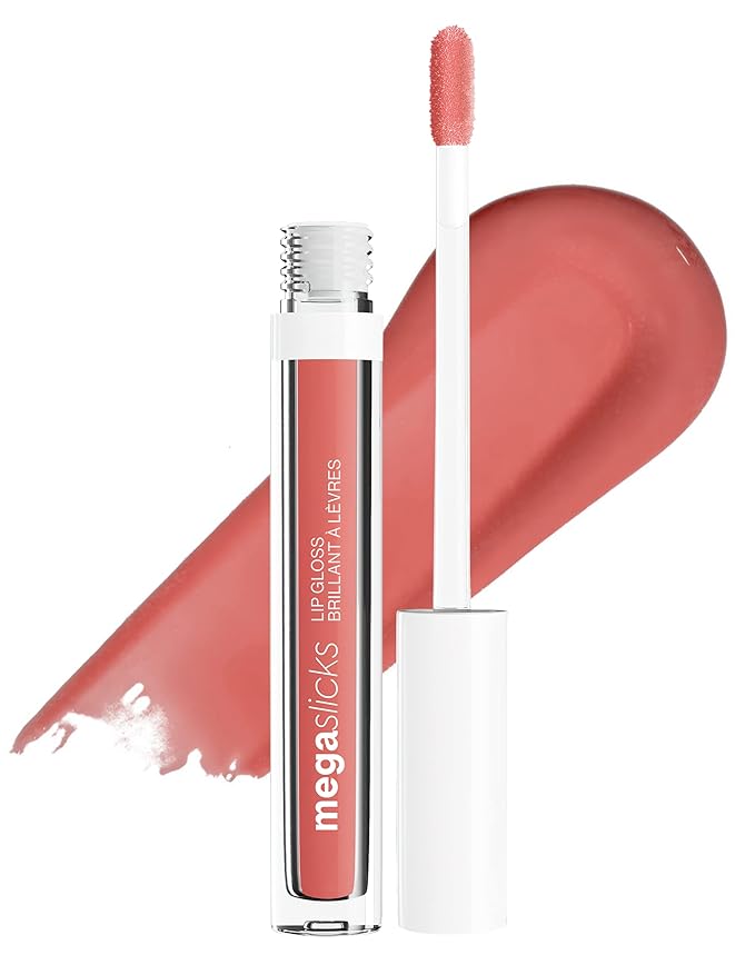 wet n wild MegaSlicks Lip Gloss, Ultra-Glossy, Vitamin-E Lip