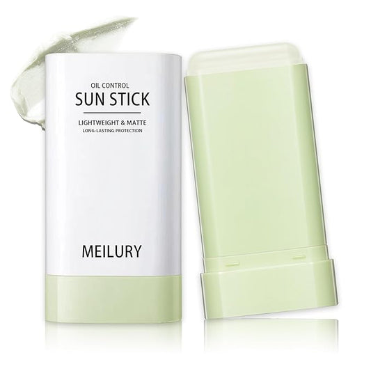 Sunscreen Stick Korean Sunscreen Stick for Face Body Lightweight Soft Sun Stick Long Lasting Oil Control Mineral Sunscreen Stick