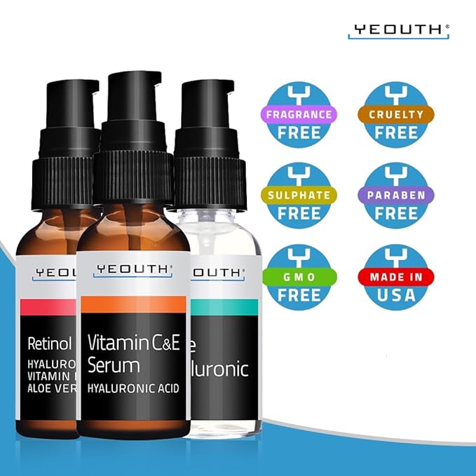 YEOUTH Retinol Serum for Face, Vitamin oz