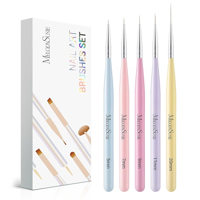 MelodySusie Nail Art Liner Brushes