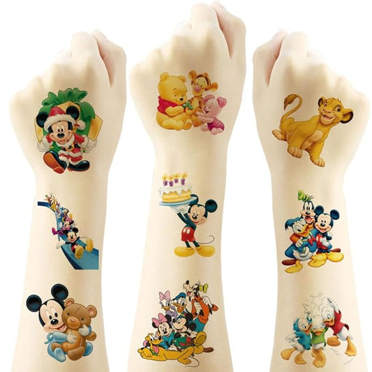 20 sheets disney temporary tattoos