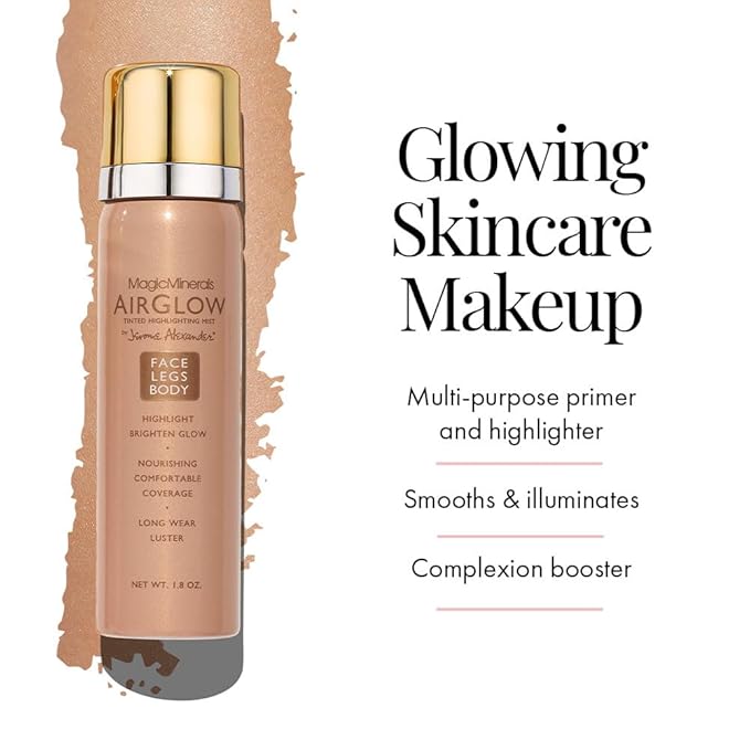 Jerome Alexander MagicMinerals AirGlow Tinted Highlighting Night Mist,