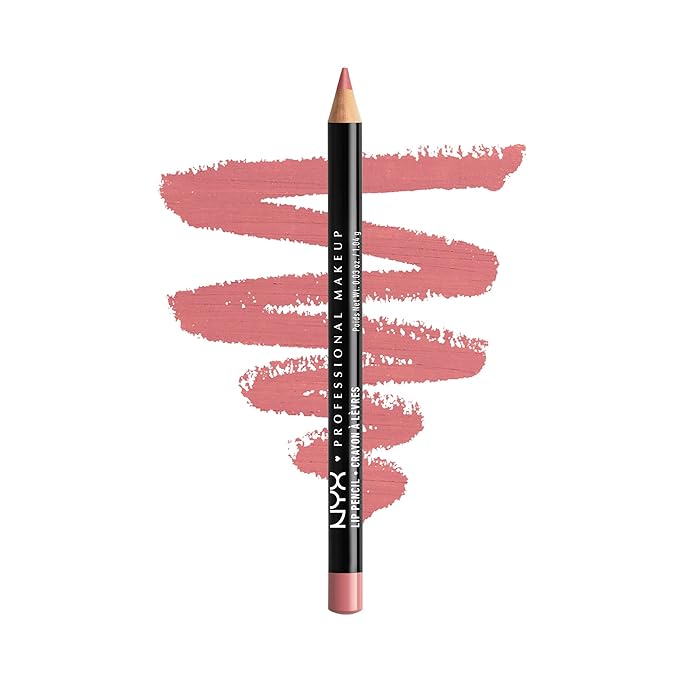 NYX PROFESSIONAL MAKEUP Slim Lip Pencil, Long-Lasting Creamy Lip