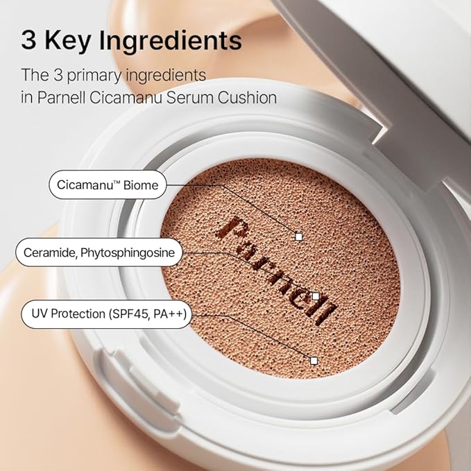 Parnell Cicamanu Serum Cushion (#24 Sand Beige)