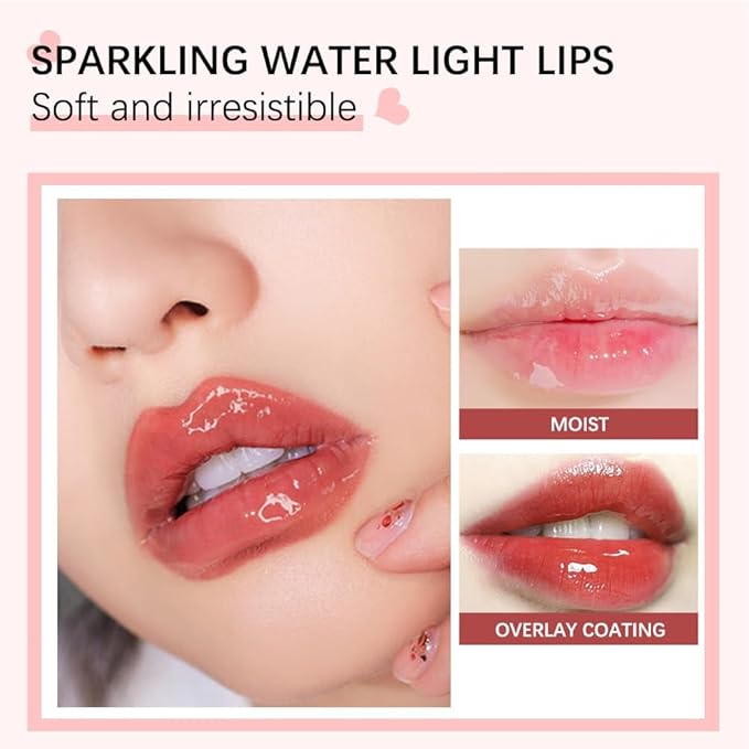 Hydrating Lip Glow Oil, Moisturizing Lip Glow Oil, Lip