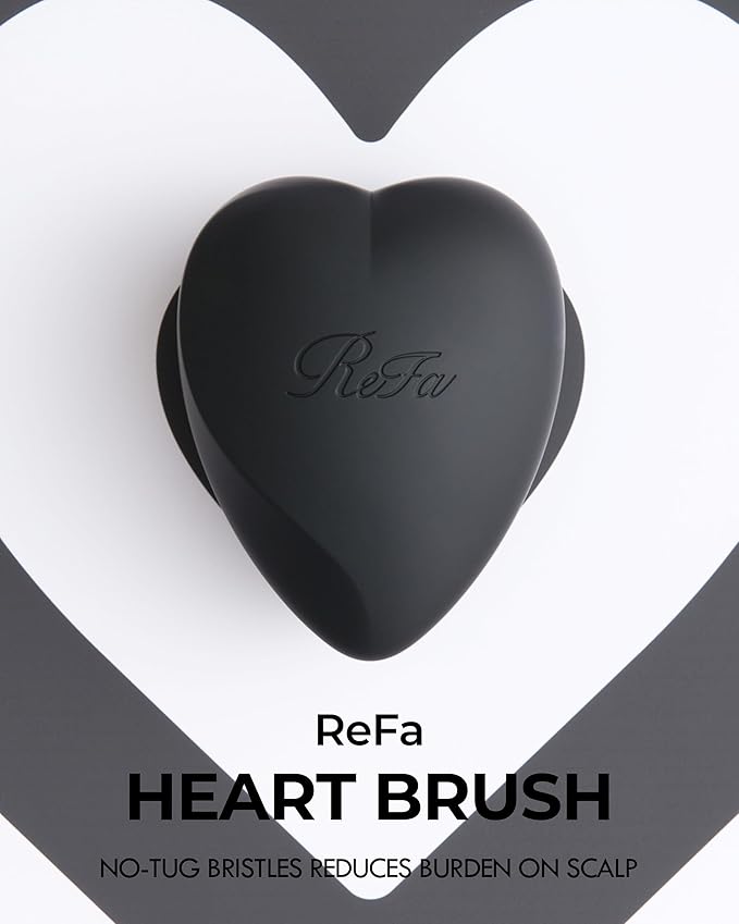 ReFa Heart Brush MATTE BLACK |