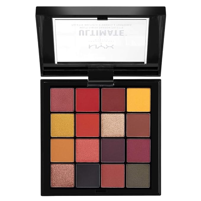 NYX PROFESSIONAL MAKEUP Ultimate Shadow Palette, Eyeshadow Palette