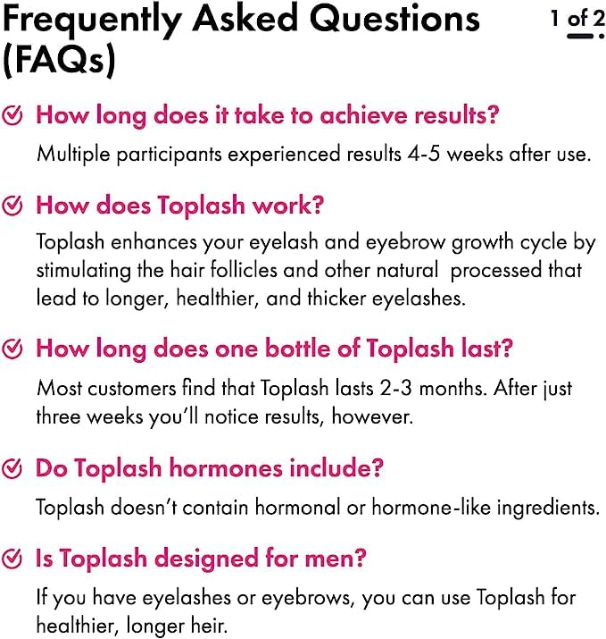 Eyelash Growth Serum - Innovative Formula for Longer, Thicker, Fuller Brows & Lashes - Natural, Cruelty-Free & Hypoallergenic - 0.10 fl.oz.