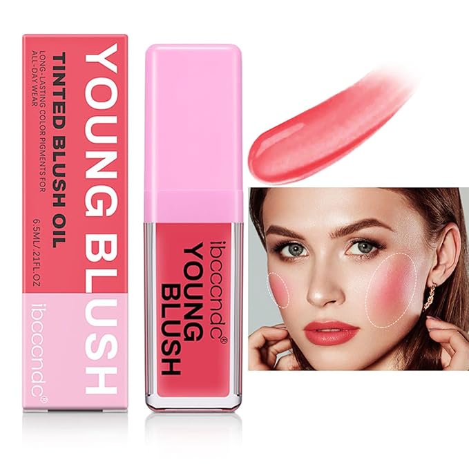 Color Changing Blush Oil, Skin's Natural PH Changing 5ml