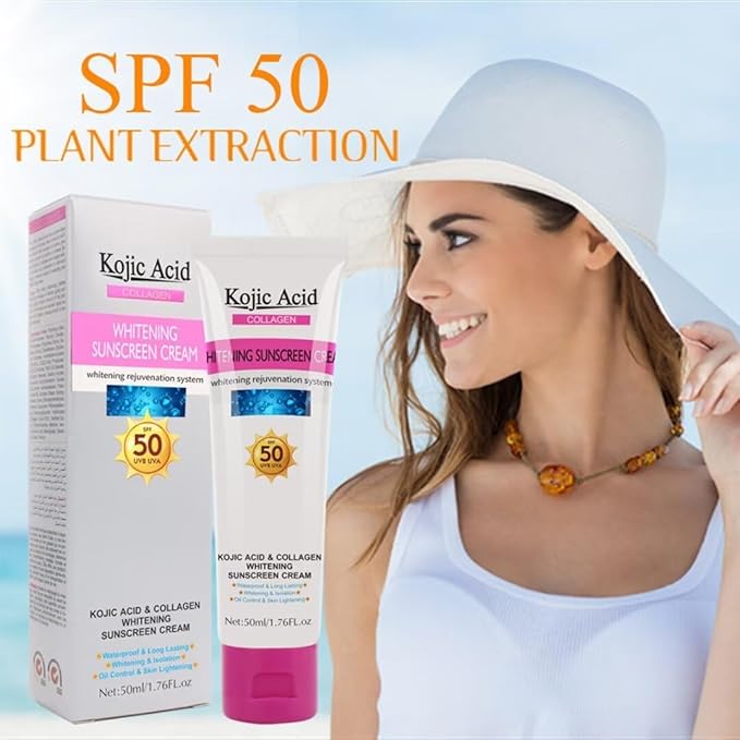 Relief Sun Organic Sunscreen SPF50,Kojic