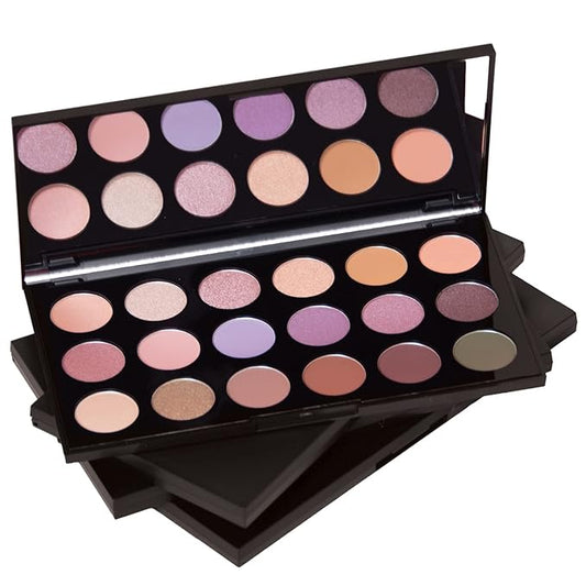 Palladio Ultimate Pro Eyeshadow Makeup Palette with Mirror,