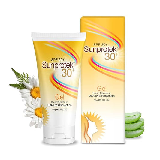 Sunprotek 30+ Gel with unique W/O/W encapsulation (nano) technology 1.76 Ounce.