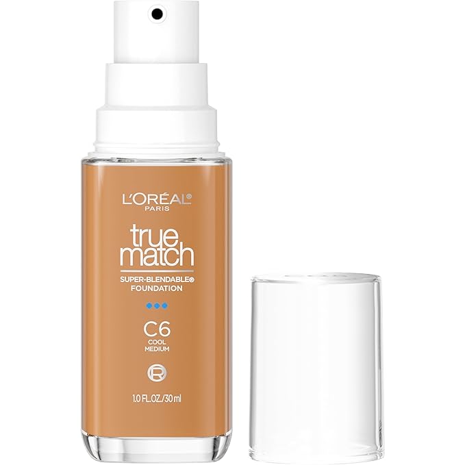 L'Oreal Paris True Match Super-Blendable Foundation, Medium Coverage Fl Oz