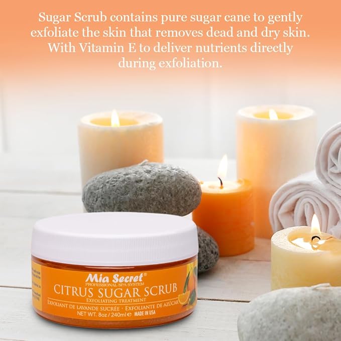 Mia Secret SPA&BODY Sugar Scrubs (Citrus,