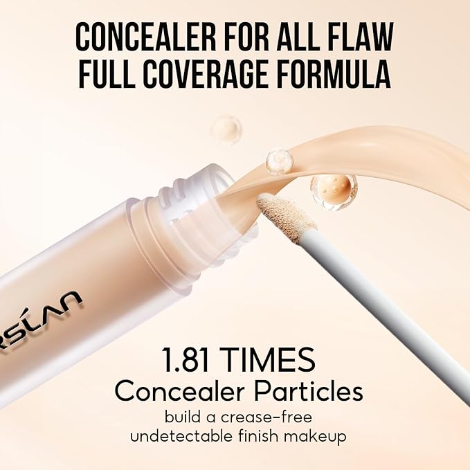 Hydrating Concealer - Full Coverage Matte Finish, 16H