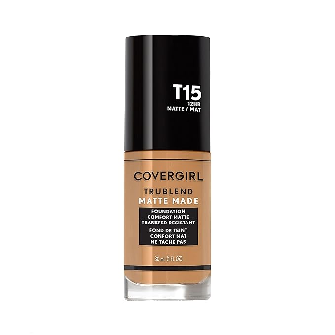 COVERGIRL TruBlend Matte Made Liquid Foundation, Golden Honey, of 1)