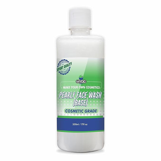 DIY Pearly Face wash Base, Daily Face Wash Base for all types of skin,Glycerine, Create Your Natural Hair Care Products- 500 ml (17 Fl. Oz)- Create Your Own Natural Body Care Products