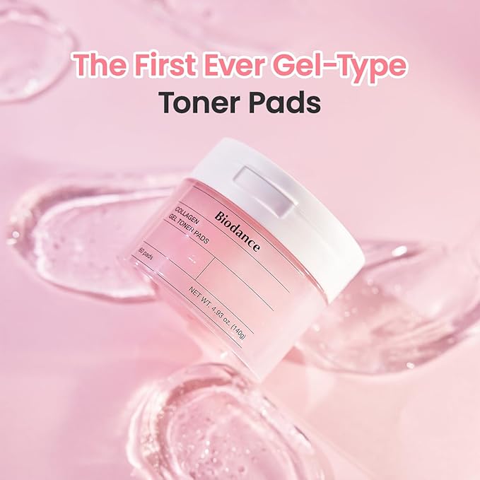 Biodance collagen gel toner pads