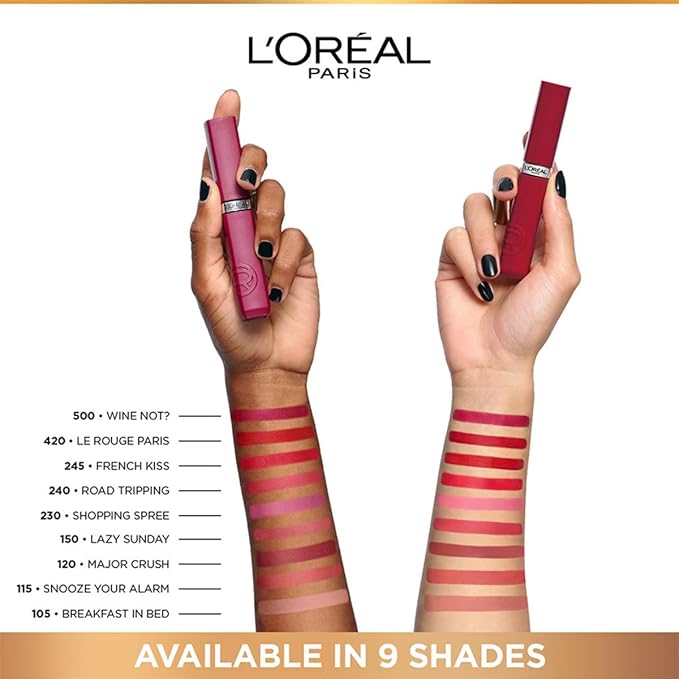 L'Oreal Paris Infallible Matte Resistance Liquid Lipstick, up