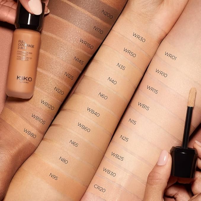 KIKO Milano Full Coverage 2-in-1 Foundation & Conceale