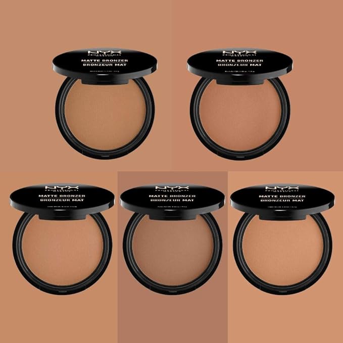 NYX PROFESSIONAL MAKEUP Matte Bronzer, Deep