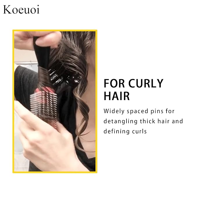 Classic Styling Curly Hair Brush. 9