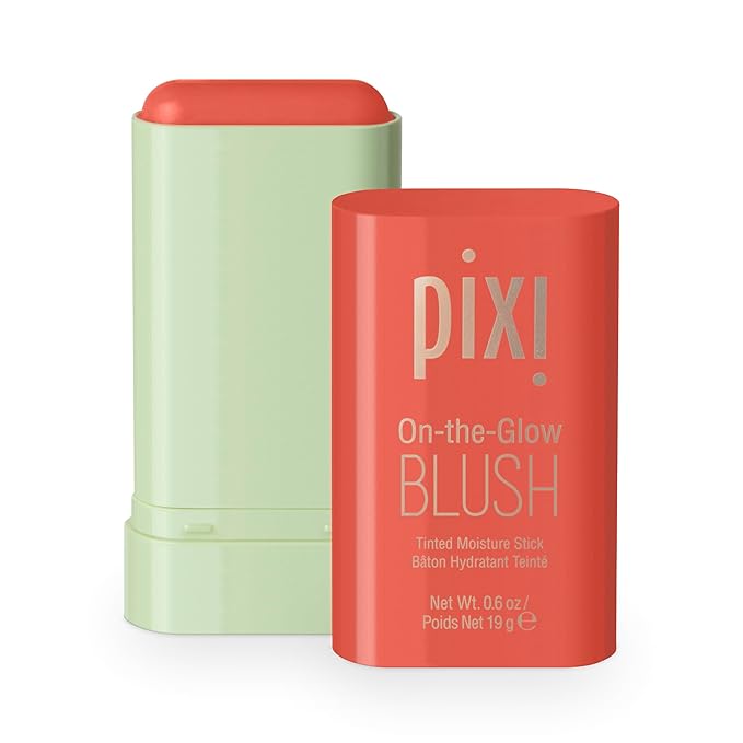 Pixi On-the-Glow Blush - Juicy, Hydrating Tinted Moisture 0.6oz, Paraben-Free 19g