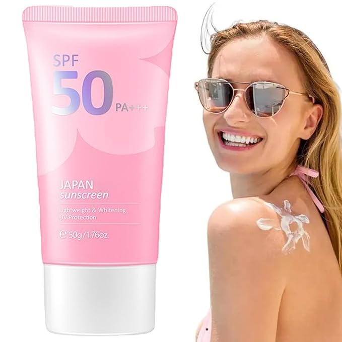 Japan Sunscreen SPF 50 Bloqueador Solar Japones Sunscreen for Face Japanese Sunscreen SPF PA+++ Rosada Sunscreen Essence Cream 50g Moisturizing Cosmetics Skin Care Products (1)