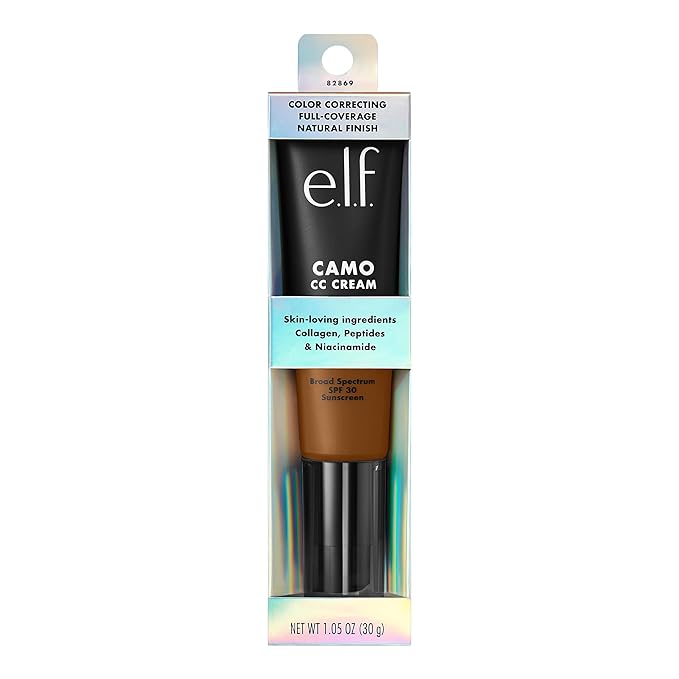 e.l.f. Camo CC Cream, SPF 30 Color-Correcting Medium-To-Full 530 W