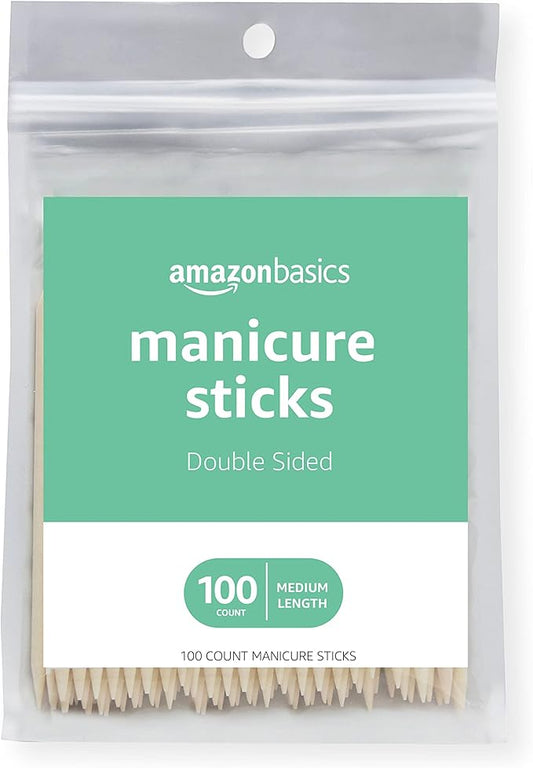 Amazon basics manicure sticks, medium