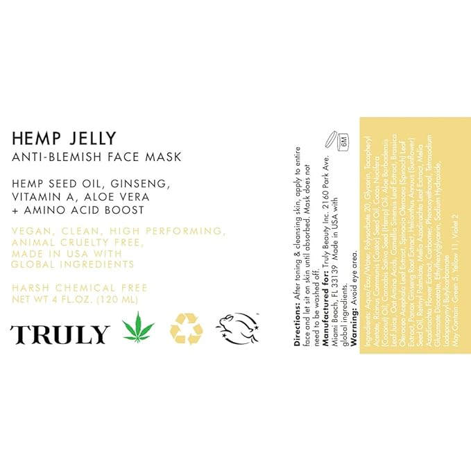 Truly Beauty Jelly Anti-Acne Face Mask