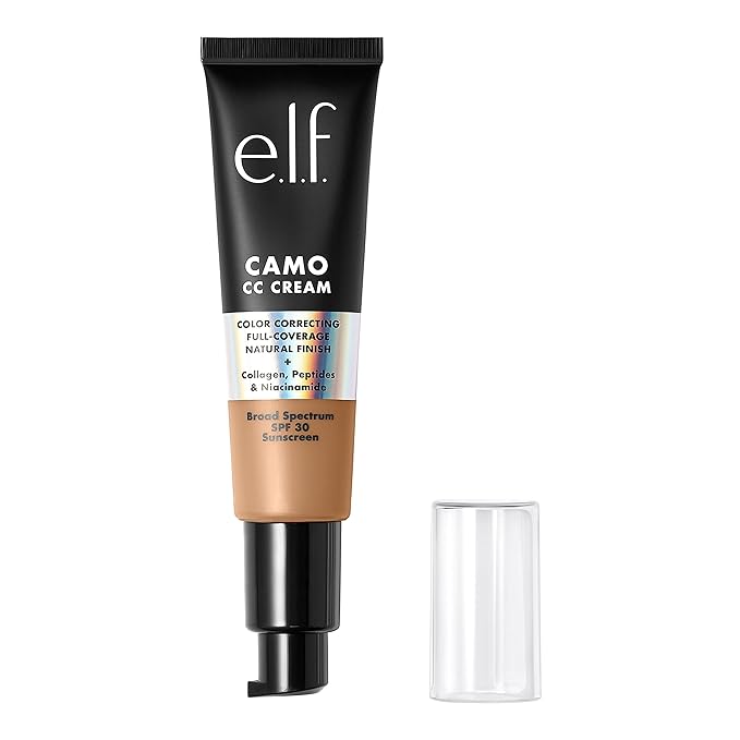 e.l.f. Camo CC Cream, Color Correcting Medium-To-Full Coverage W, (30g) 1.05 Oz