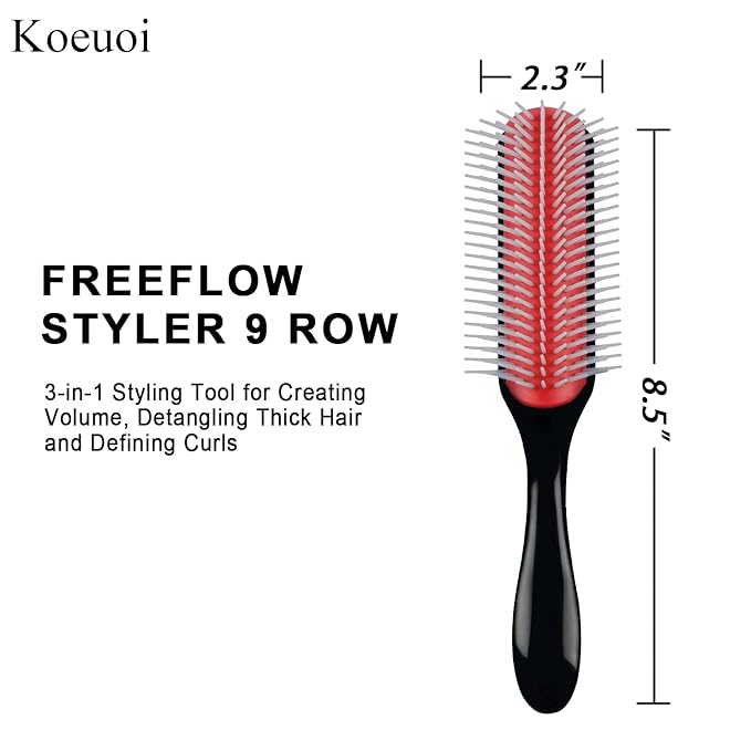 Classic Styling Curly Hair Brush. 9