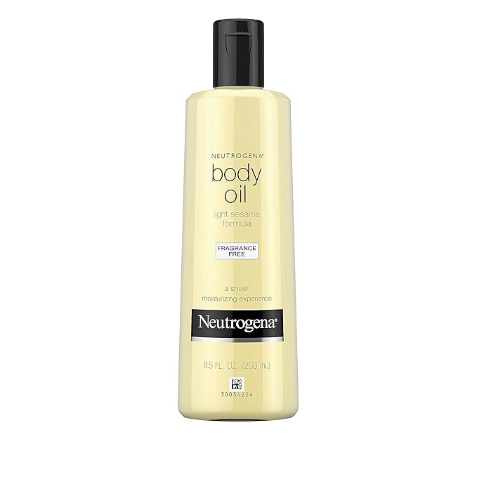 Neutrogena Fragrance-Free Body Oil Light Sesame