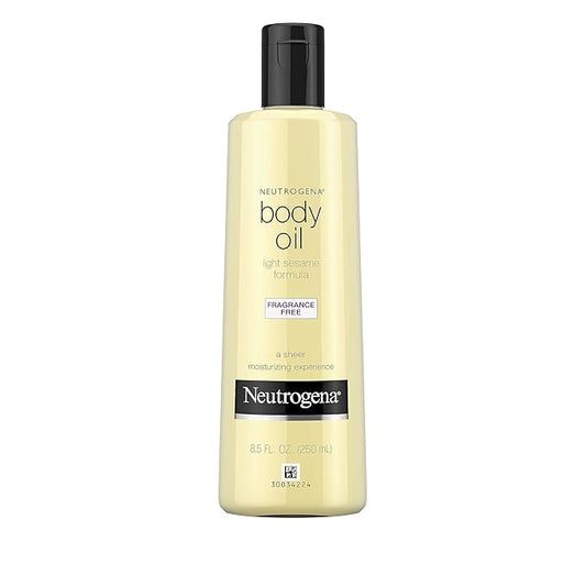 Neutrogena Fragrance-Free Body Oil Light Sesame