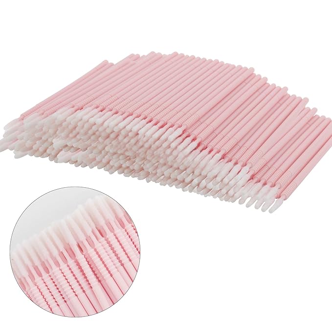 200pcs disposable micro cotton swabs,