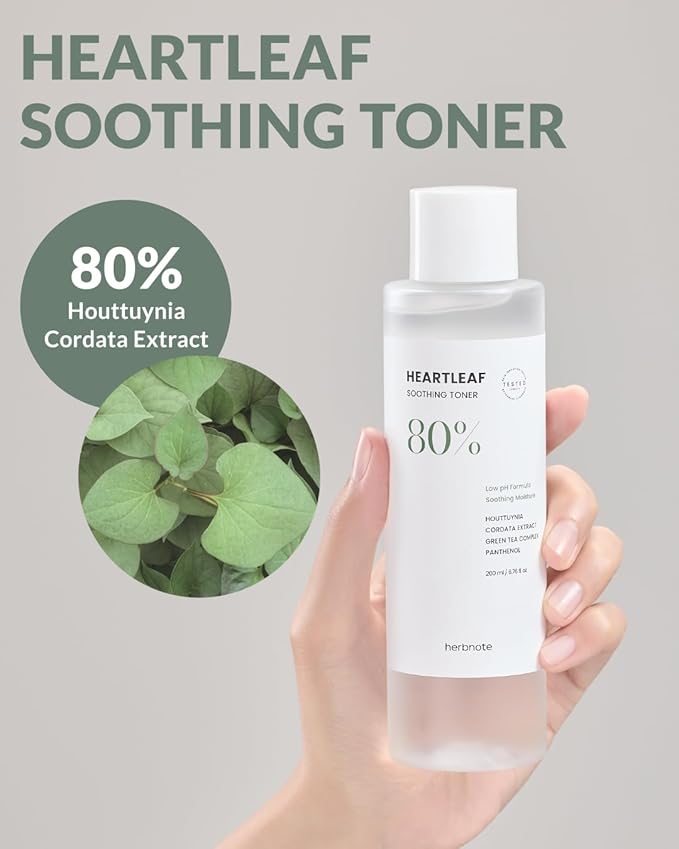 Heartleaf Soothing Moisture Toner - Low