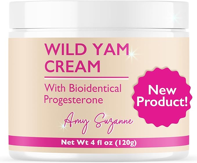 Wild Yam Cream for Hormone Balance 4 oz